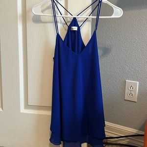 Royal blue Spaghetti Strap Top